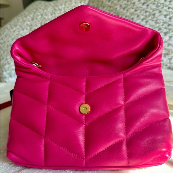 YSL Mini Bag Puffer - Sintra Sport SL  Bubblegum - Picture 10 of 16